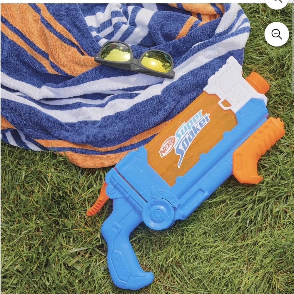 NERF Super Soaker Flip Fill Water Blaster - Blue and Orange - Picture 6 of 12